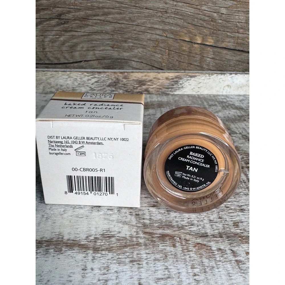 Laura Geller Baked Radiance Cream Concealer Mini Tan 6g / 0.21oz MSRP $20